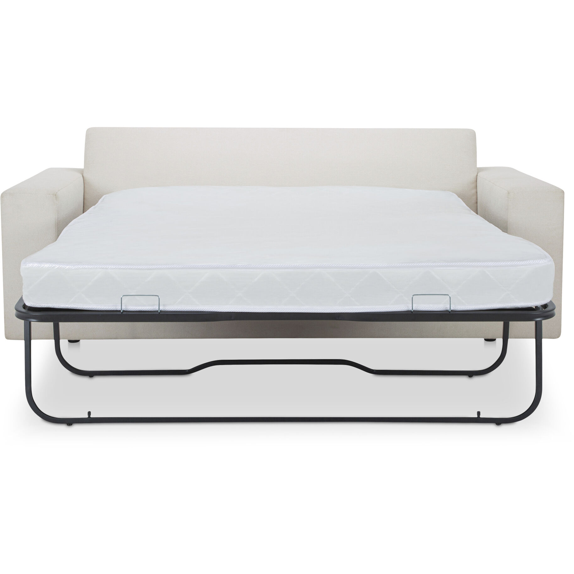 Kiran White Sleeper Sofa